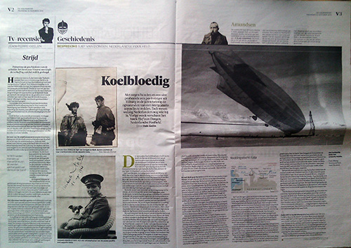 Sjef in Volkskrant